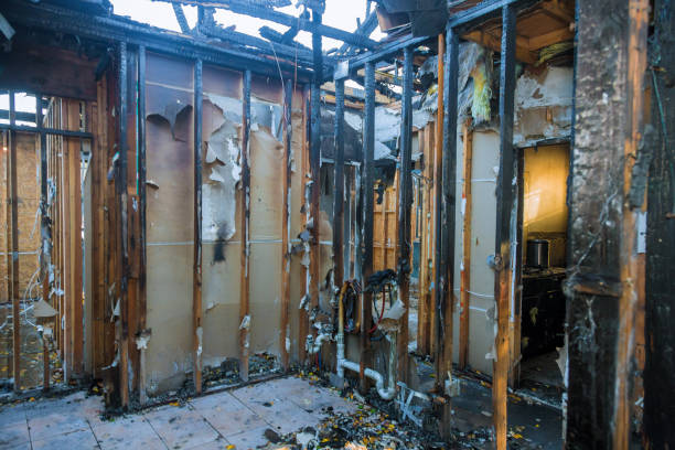Professional Soot Cleanup technician working in Harleysville, PA